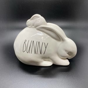 Rae Dunn Ceramic Bunny Figurine